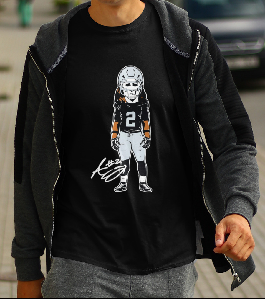 Boogeyman Ashton Jeanty Las Vegas Football Number 2 T-Shirt