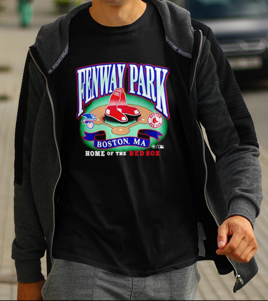 Boston Red Sox Fenway Park Boston MA Home Of The Red Sox American League 2026 T-Shirt