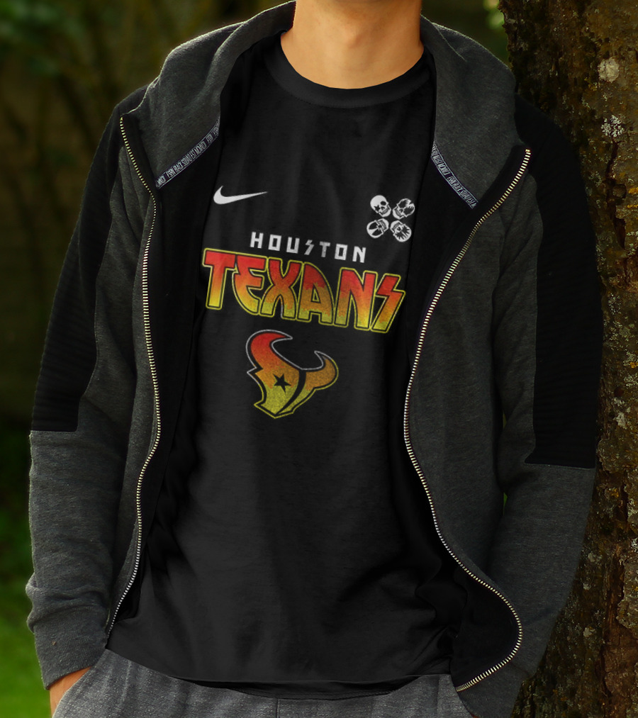 Houston Texans Rock And Roll All Nite Abbey Road Nike NFL Football Merchandising T-Shirt