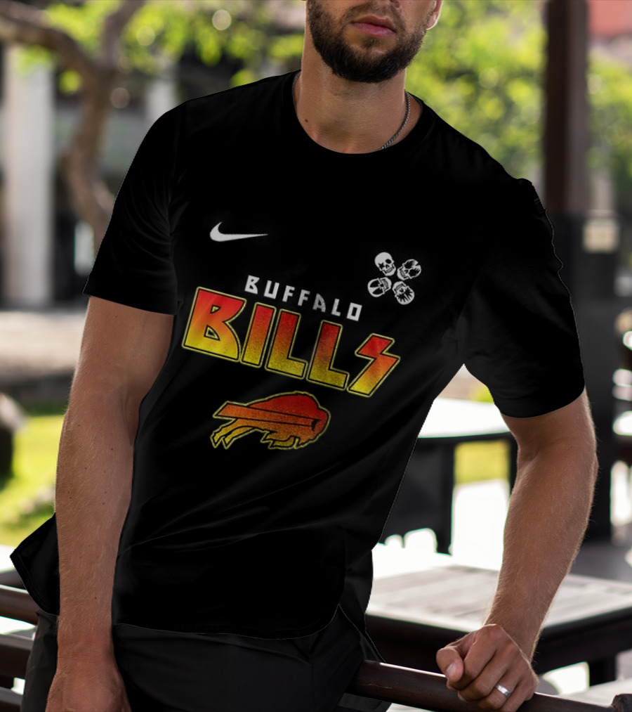 Buffalo Bills Rock And Roll All Nite Abbey Road T-Shirt