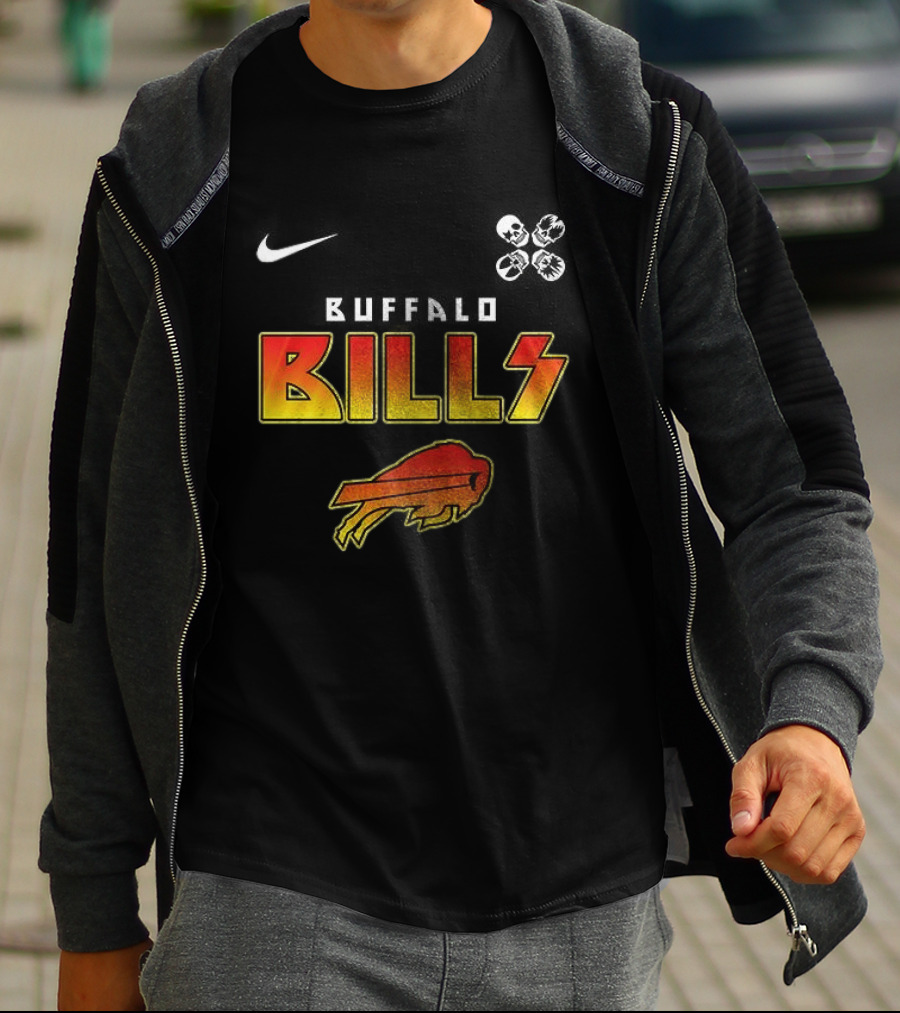Buffalo Bills Rock And Roll All Nite Abbey Road T-Shirt