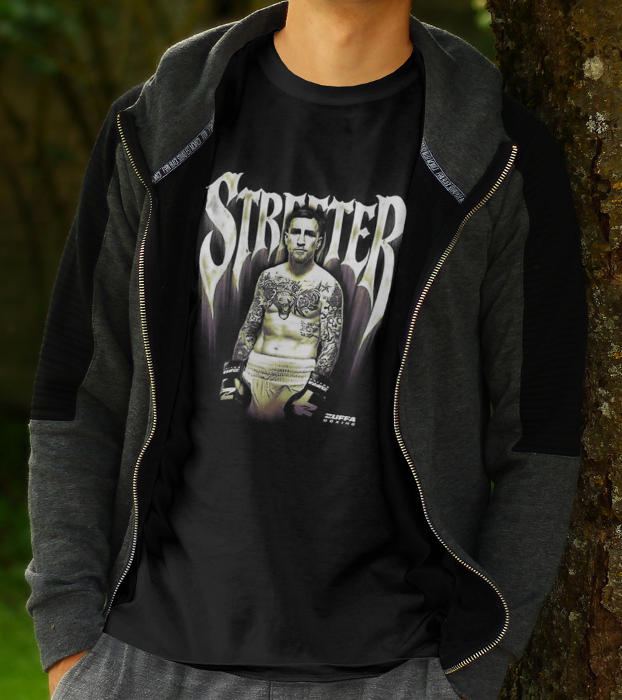Casey Streeter Zuffa Boxing Fighter Pose Name T-Shirt