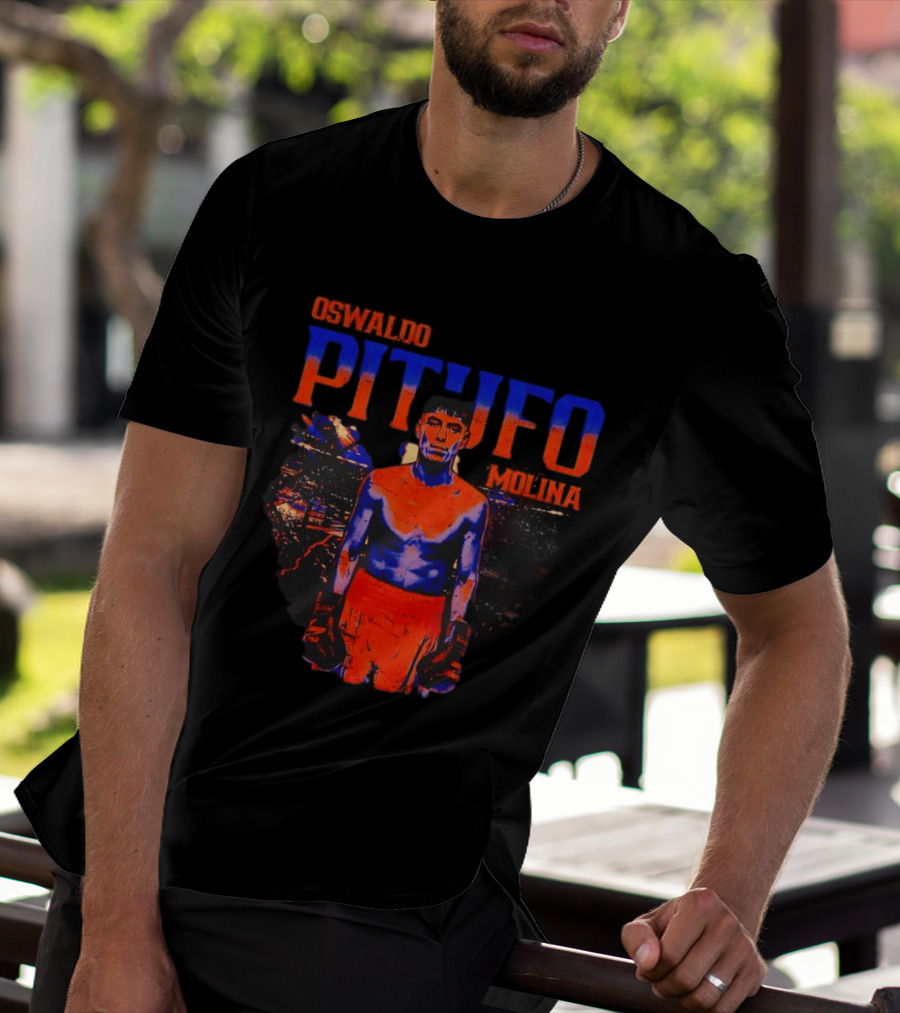 Original Pitufo Oswaldo Molina Boxing T-Shirt