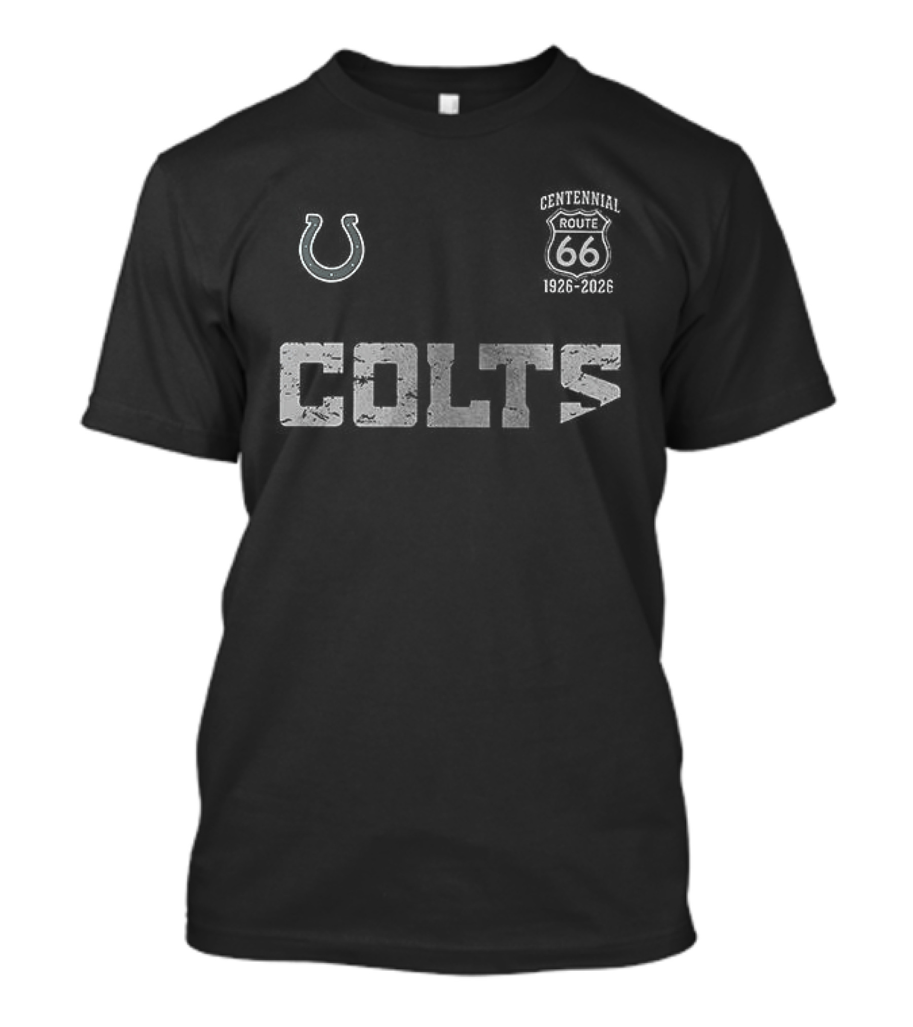 Indianapolis Colts Route 66 Centennial 100th Anniversary T-Shirt