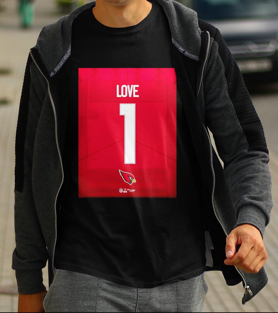 Arizona Cardinals 2026 Draft Love 1 Jersey T-Shirt