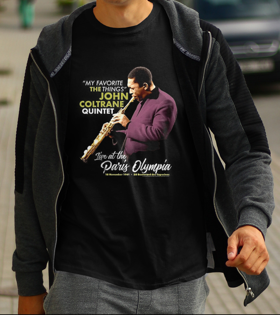 John Coltrane My Favorite Things Quintet Paris Olympia 1961 T-Shirt