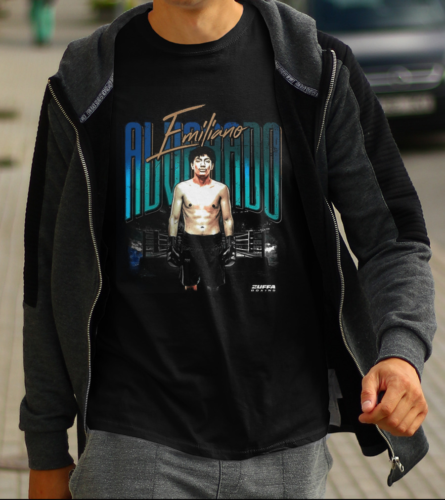 Emiliano Alvarado Zuffa Boxing Fighter Pose Arena Alvarado T-Shirt