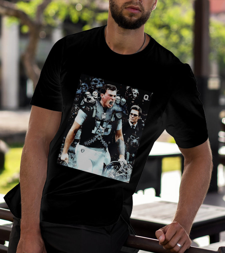 Raider Fernando Mendoza Draft 2026 Skull Knight T-Shirt