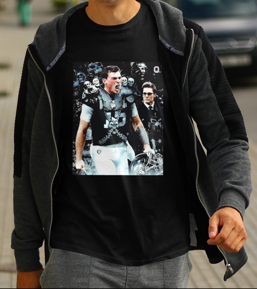 Raider Fernando Mendoza Draft 2026 Skull Knight T-Shirt