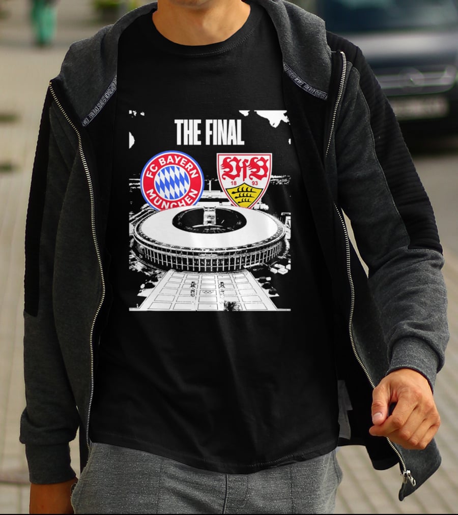 FC Bayern München Vs VfB Stuttgart The Final DFB Pokal 2026 T-Shirt
