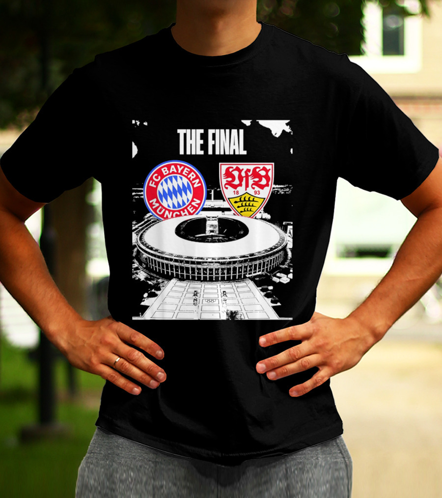 FC Bayern München Vs VfB Stuttgart The Final DFB Pokal 2026 T-Shirt