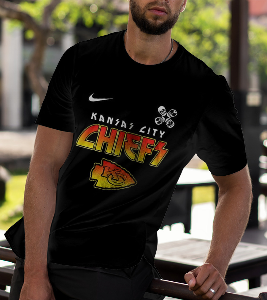 Kansas City Chiefs Rock And Roll All Nite Abbey Road T-Shirt