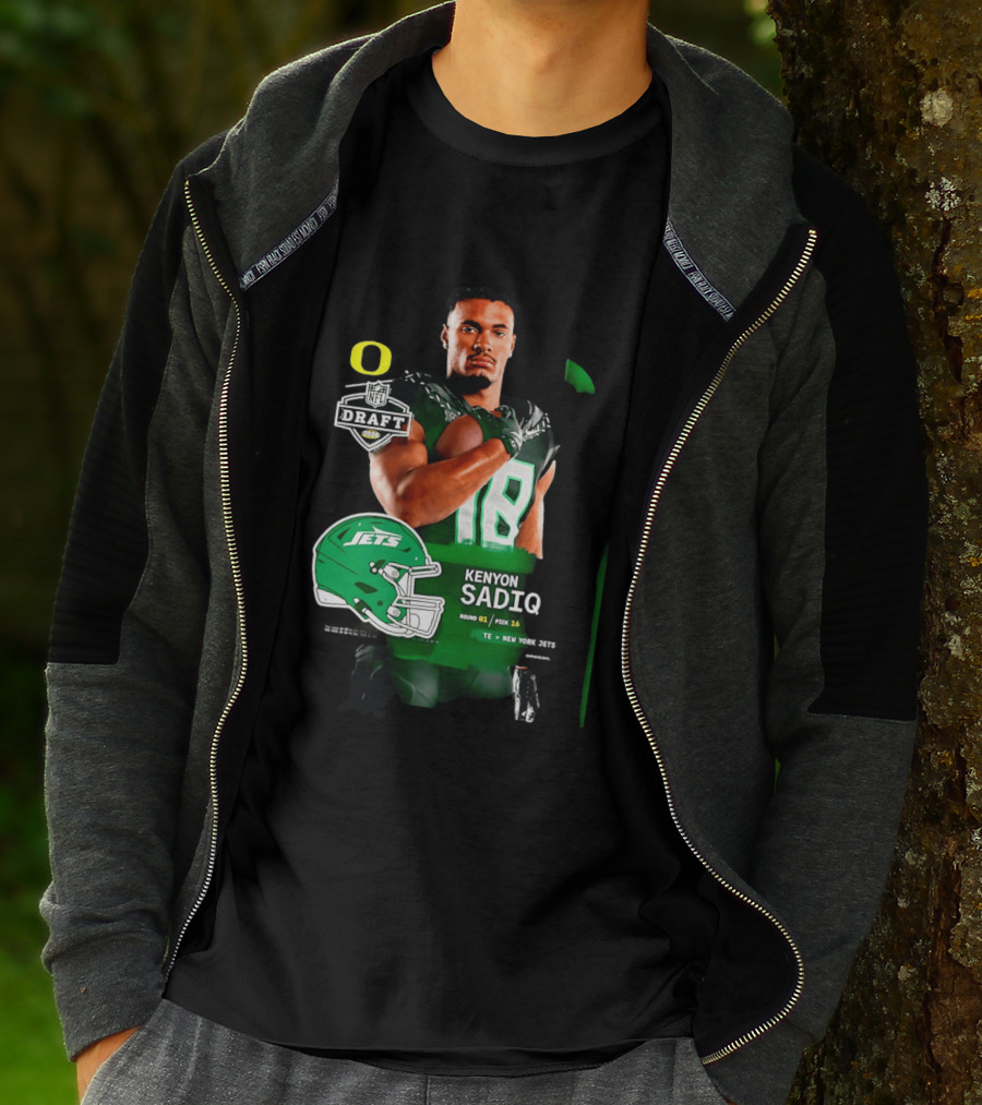 Kenyon Sadiq 2026 NFL Draft Round 1 Pick 16 New York Jets T-Shirt