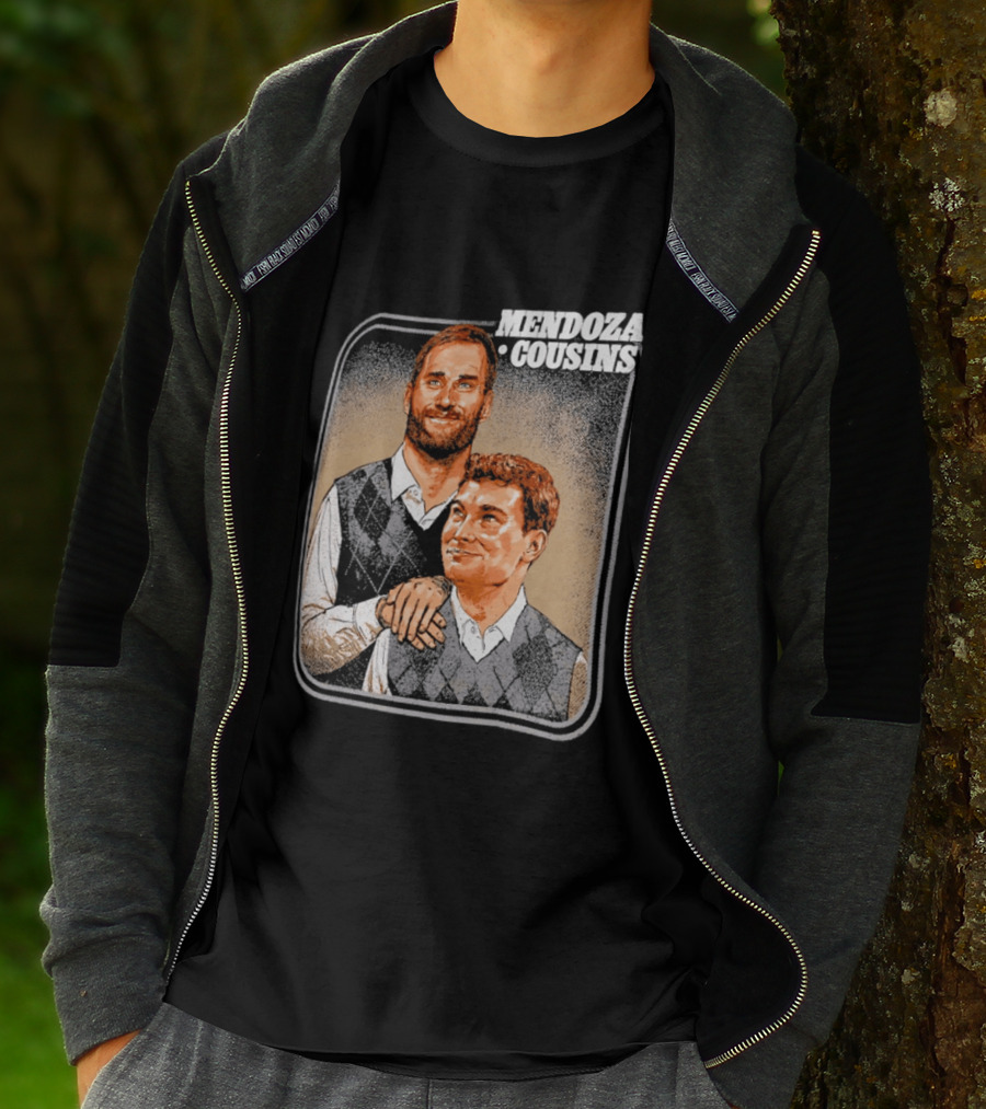 Mendoza Cousins Duo Sweater Vest Pairing T-Shirt