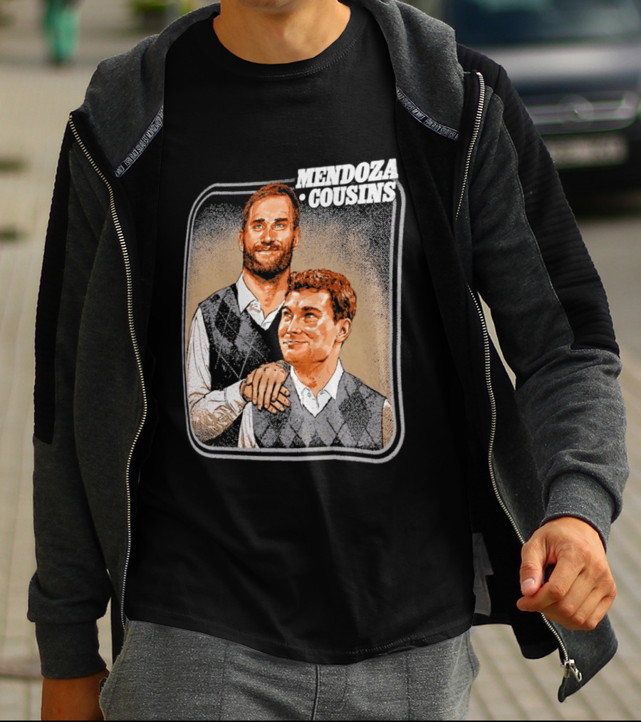 Mendoza Cousins Duo Sweater Vest Pairing T-Shirt