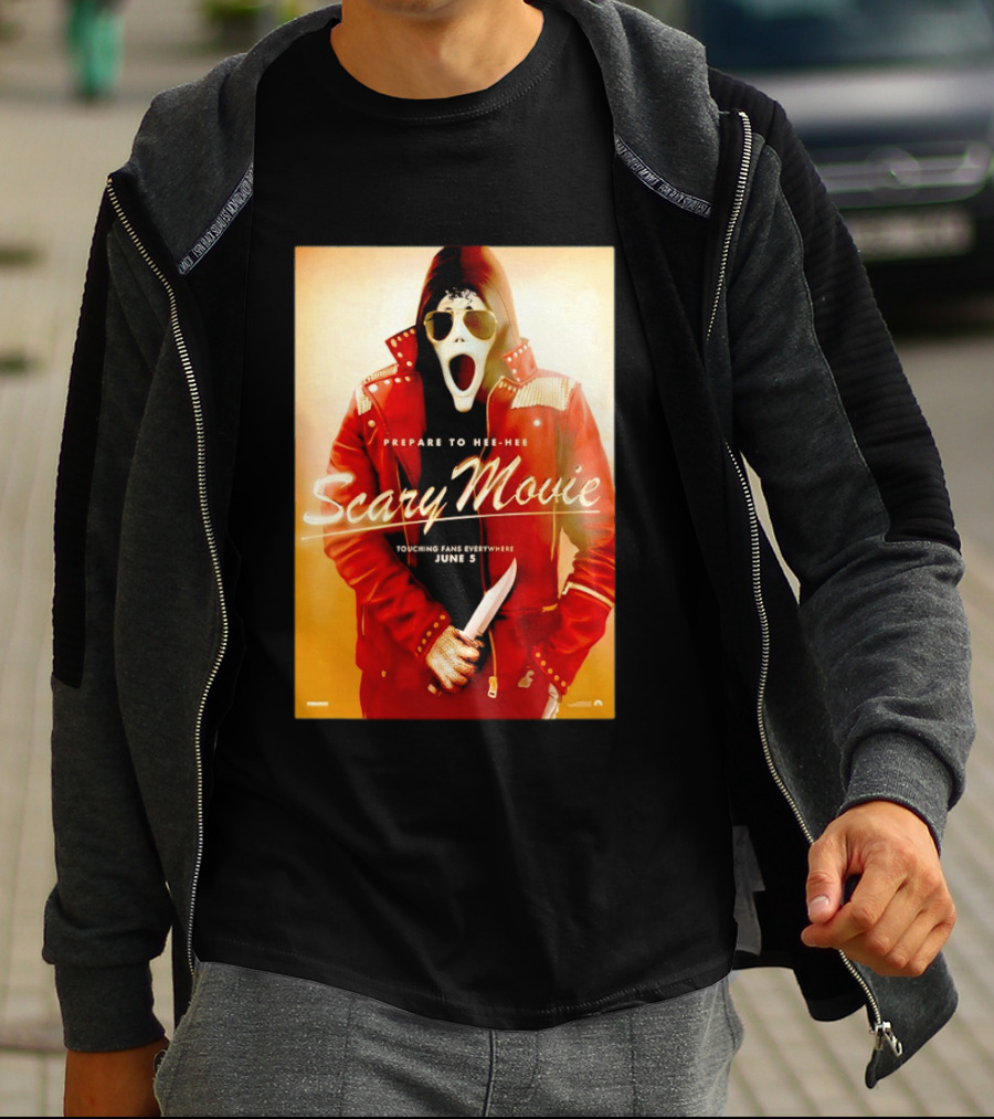 Scary Movie Prepare To Hee Hee Touching Fans Everywhere June 5 Michael T-Shirt