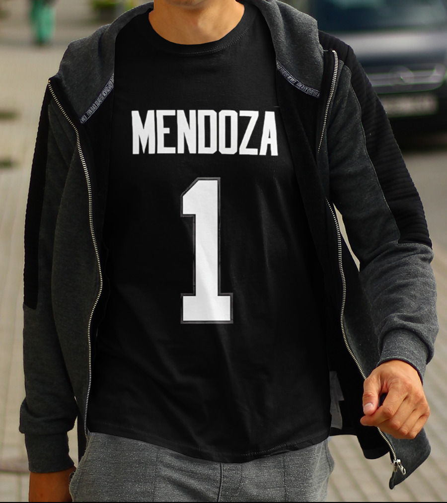 Las Vegas Raiders Fernando Mendoza Number 1 Jersey T-Shirt