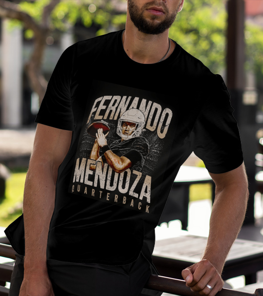 Fernando Mendoza Las Vegas Raiders Quarterback 2026 Draft T-Shirt