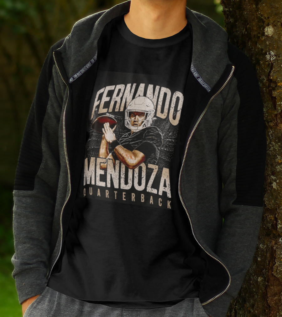 Fernando Mendoza Las Vegas Raiders Quarterback 2026 Draft T-Shirt