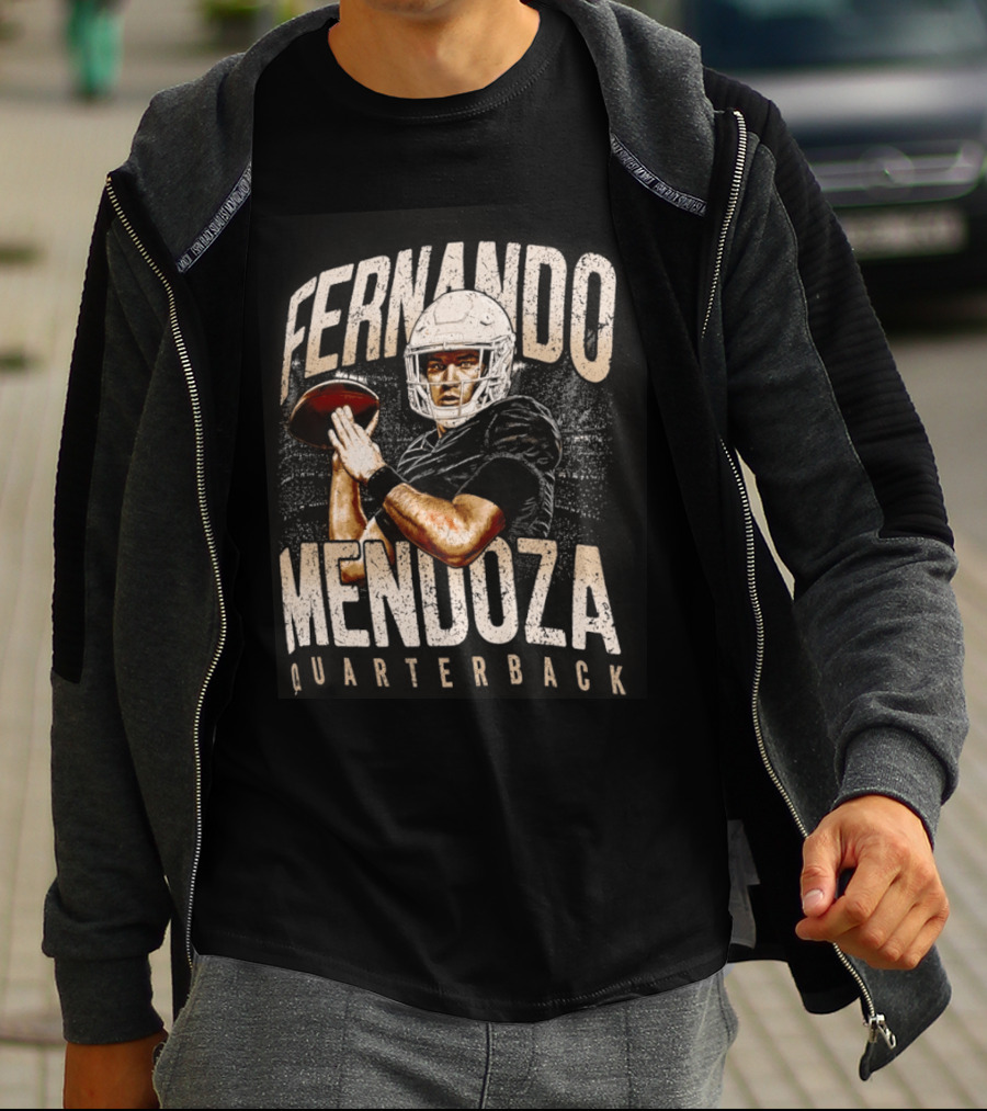 Fernando Mendoza Las Vegas Raiders Quarterback 2026 Draft T-Shirt