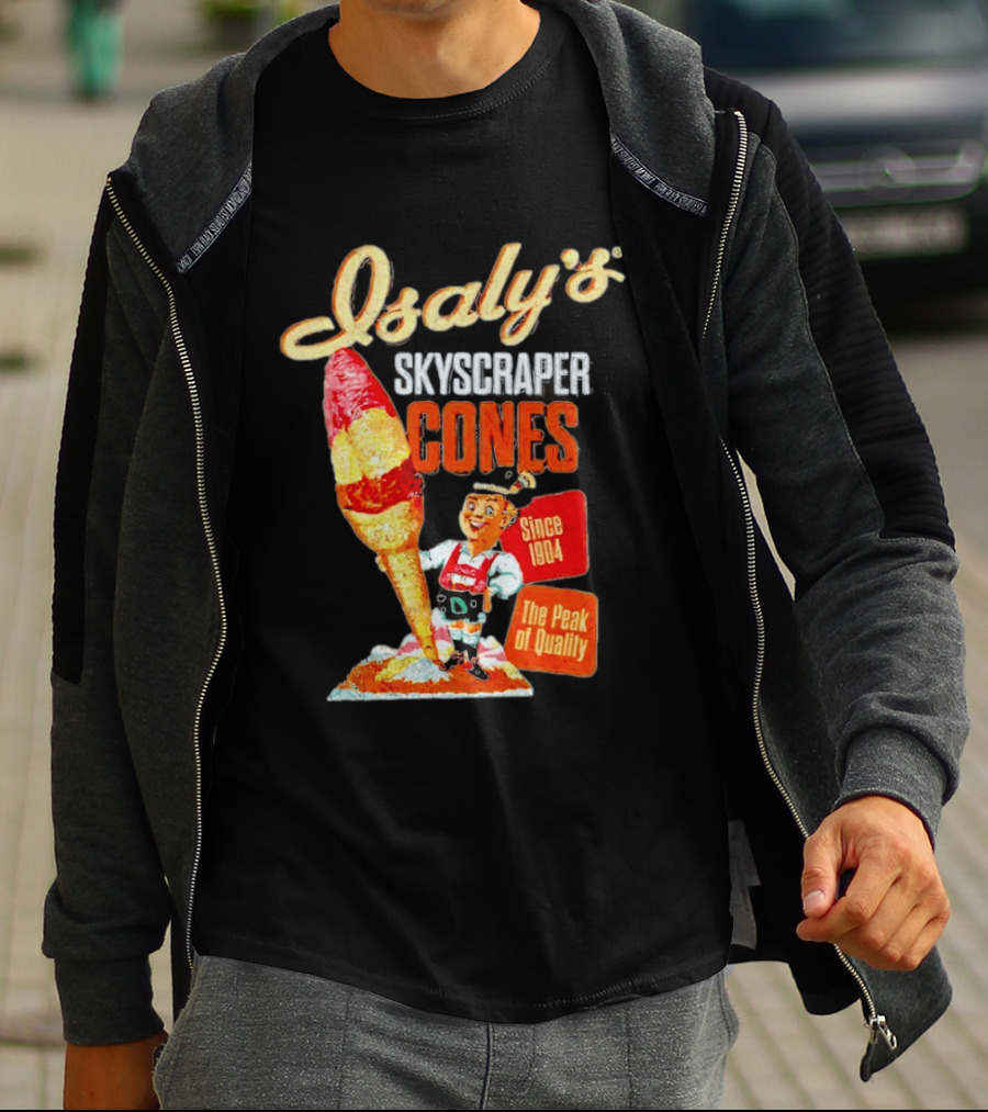 Isaly's Skyscraper Cones Since 1904 The Peak Of T-Shirt