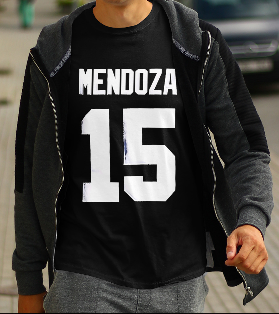 Mendoza 15 Las Vegas Raiders T-Shirt