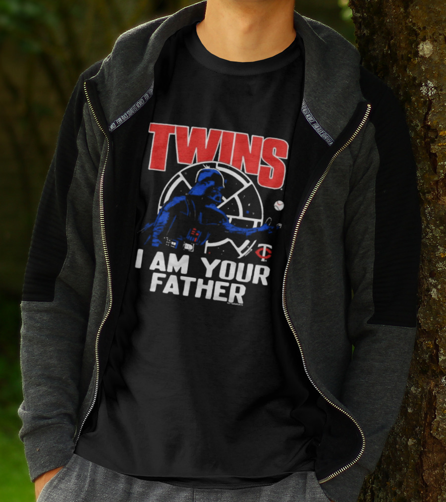 Star Wars Twins I Am Your Father Baseball T-Shirt