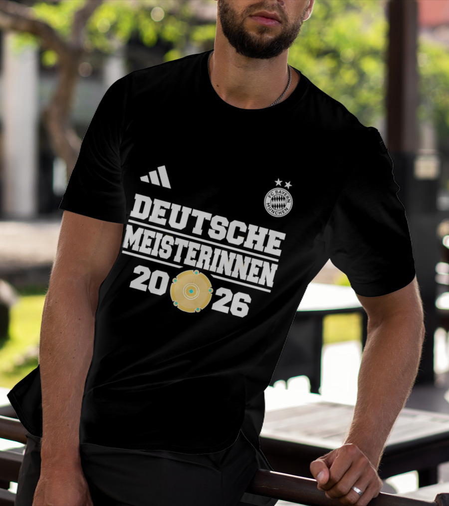 FC Bayern Munich Deutsche Meisterinnen 2026 T-Shirt