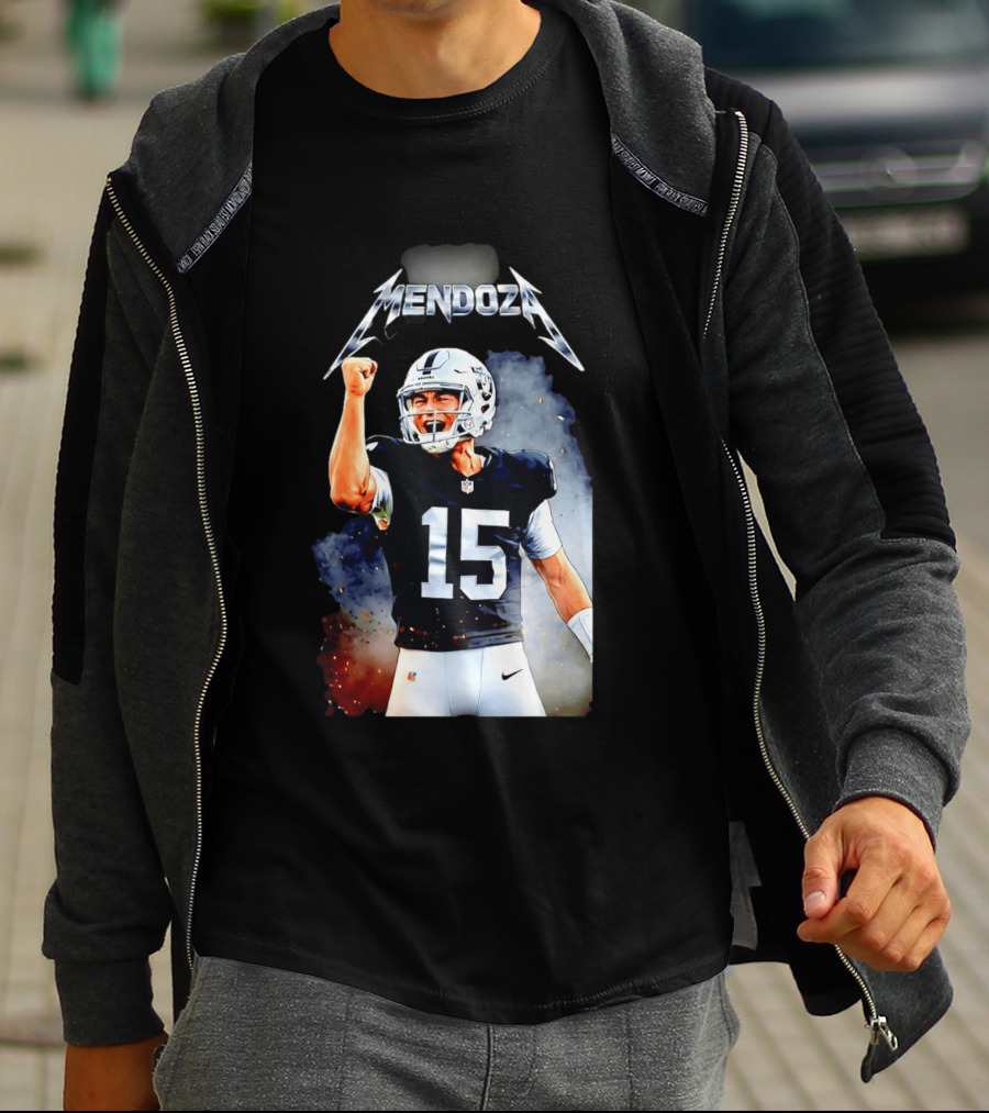 Mendoza Las Vegas Raiders 2026 Draft Fan Gear T-Shirt