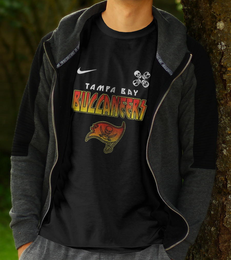 Tampa Bay Buccaneers Rock And Roll All Nite Abbey Road T-Shirt