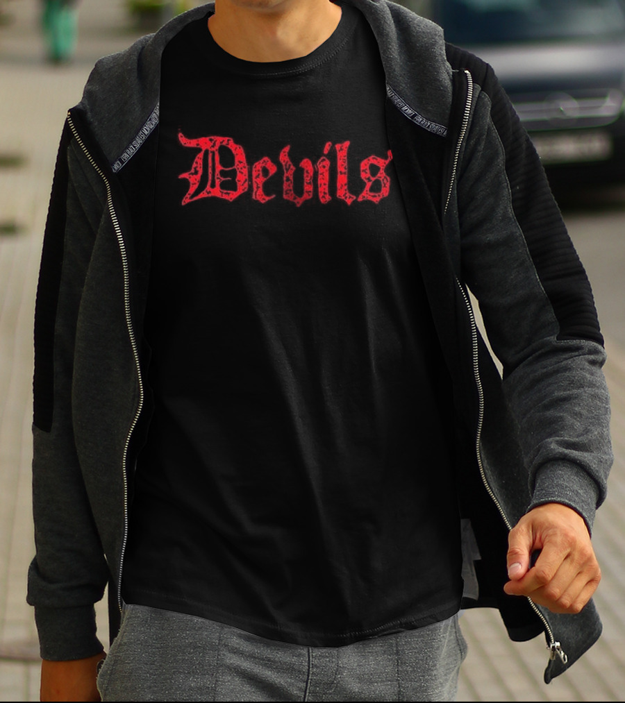 The 69 Eyes Devils Tour Dates Schedule T-Shirt