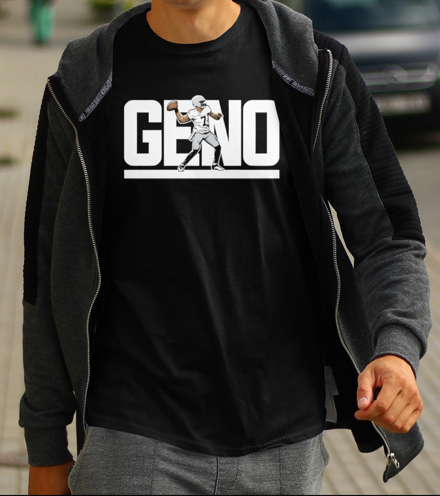 Geno Smith Las Vegas Football Quarterback Action T-Shirt
