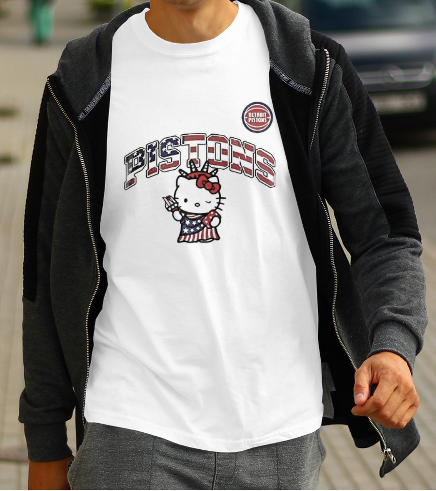 Golden State Warriors X Hello Kitty Independence Day Party Like It’s 1776 T-Shirt