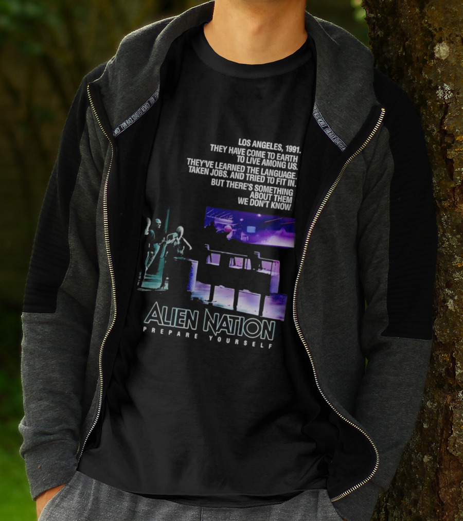 Alien Nation Prepare Yourself Sci Fi Movie Los Angeles 1991 T-Shirt