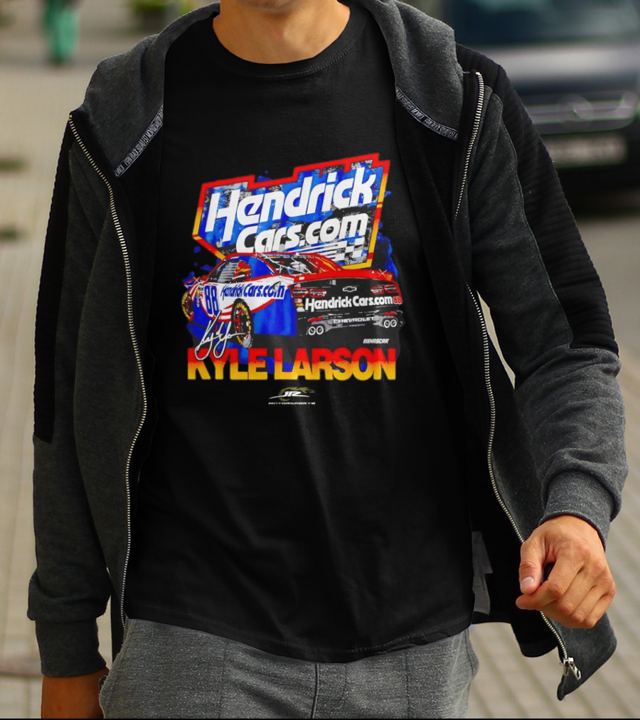 Hendrick Cars Com Kyle Larson NASCAR Racing 88 Chevy T-Shirt