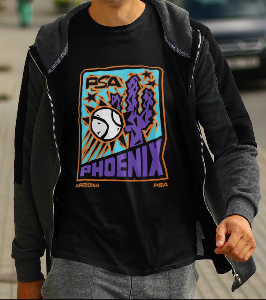 Phoenix Suns PSA Cactus Basketball Stars Arizona T-Shirt