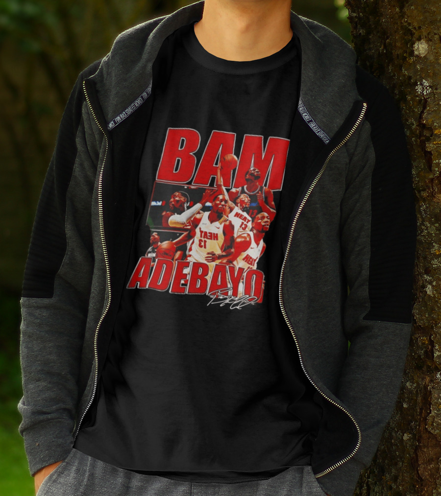 Bam Adebayo Heat Basketball Highlights And Scoring Feat T-Shirt