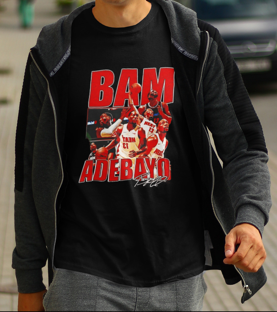 Bam Adebayo Heat Basketball Highlights And Scoring Feat T-Shirt