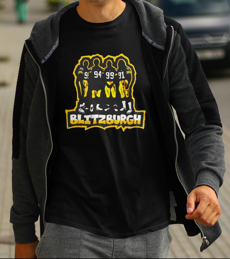 Pittsburgh Steelers Blitzburgh 95 94 99 91 T-Shirt