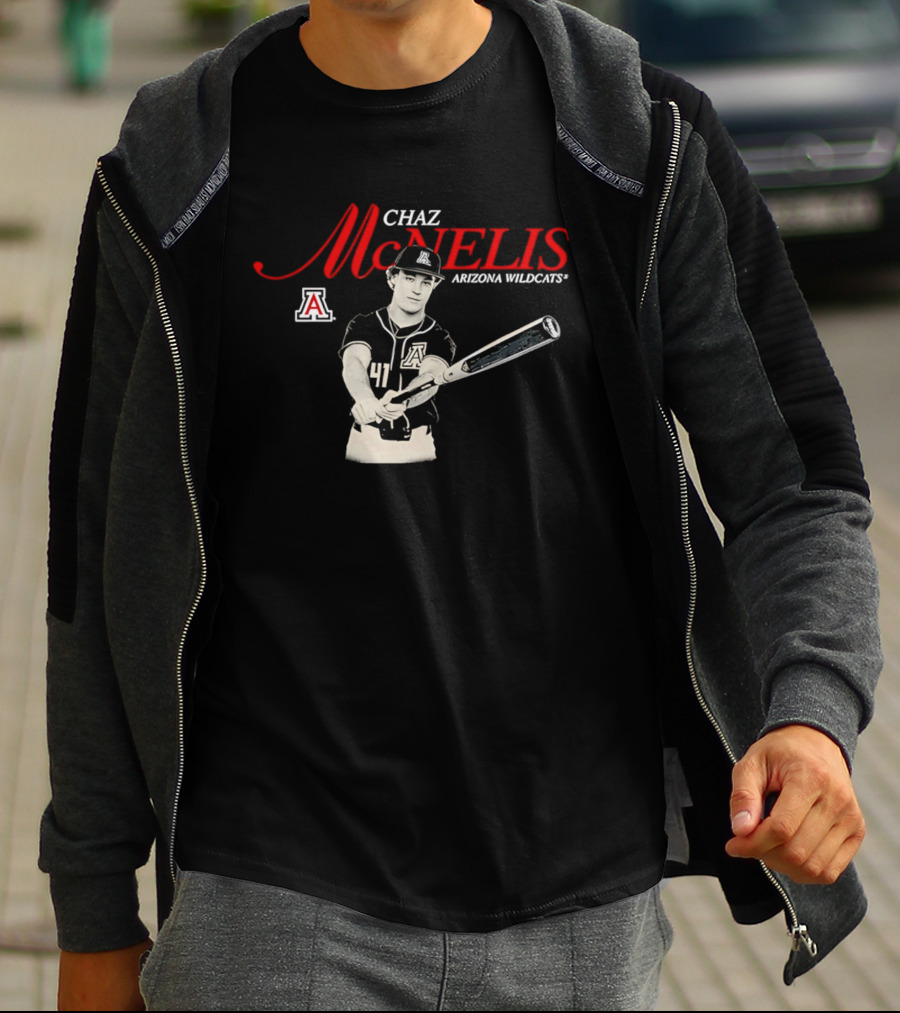Chaz McNelis Arizona Wildcats Baseball NCAA Legacy T-Shirt