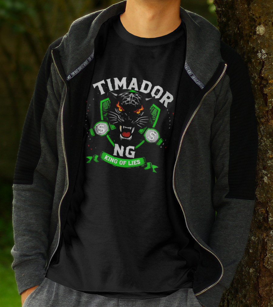 Timador NG Fierce Tiger Face King Of Lies T-Shirt