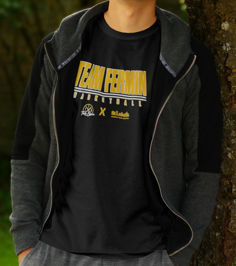 Team Fermin Basketball Collaboration St Luke's University Health Network T-Shirt