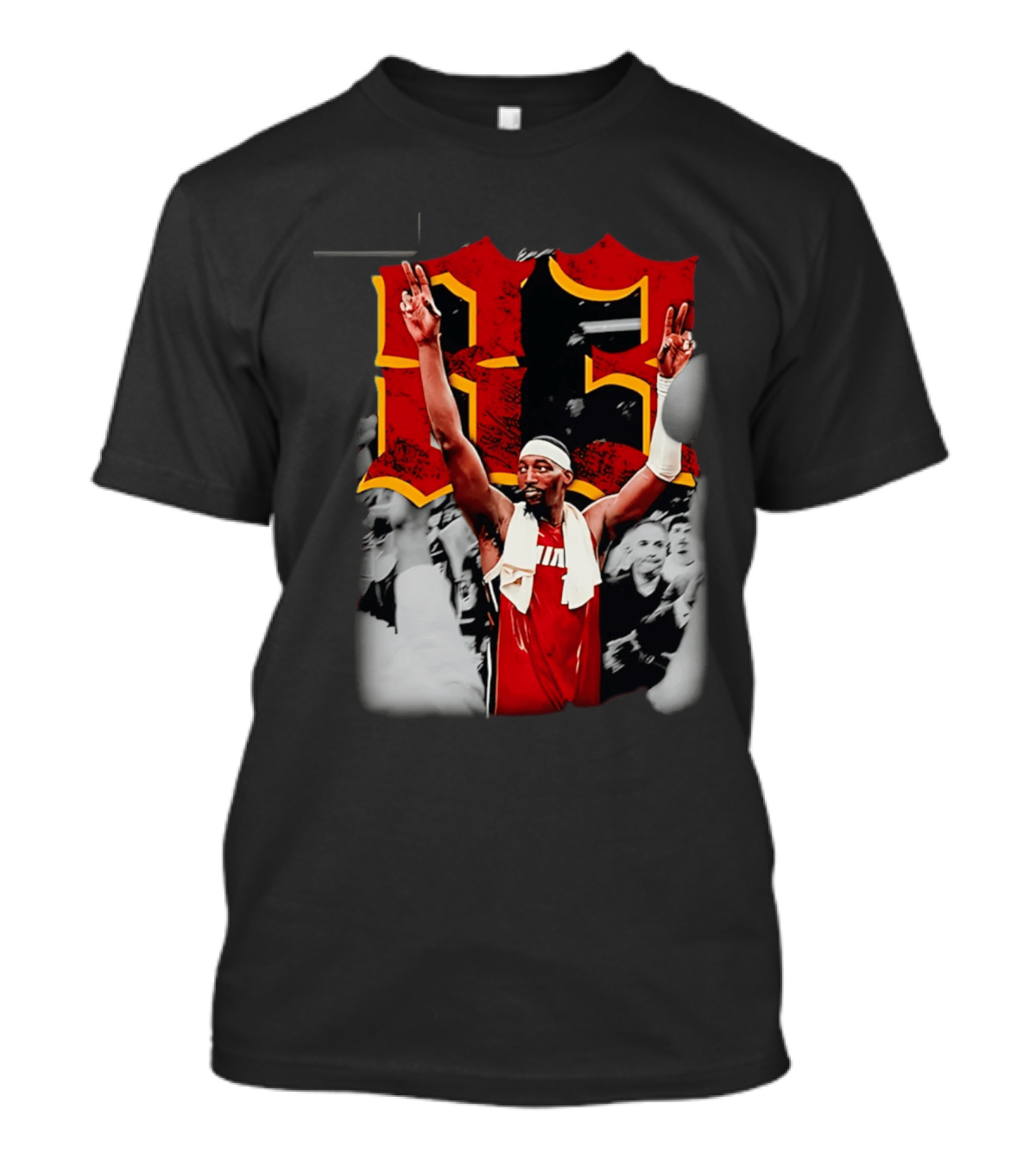Miami Heat Bam Adebayo 13 Fan Collage T-Shirt