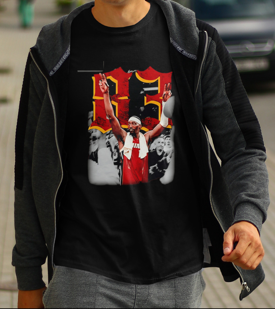 Miami Heat Bam Adebayo 13 Fan Collage T-Shirt