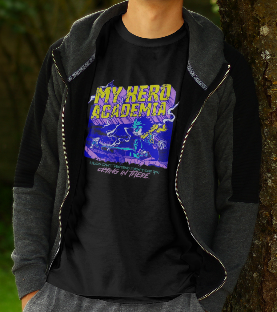 My Hero Academia Izuku Midoriya Crying In There Tomura Shigaraki T-Shirt