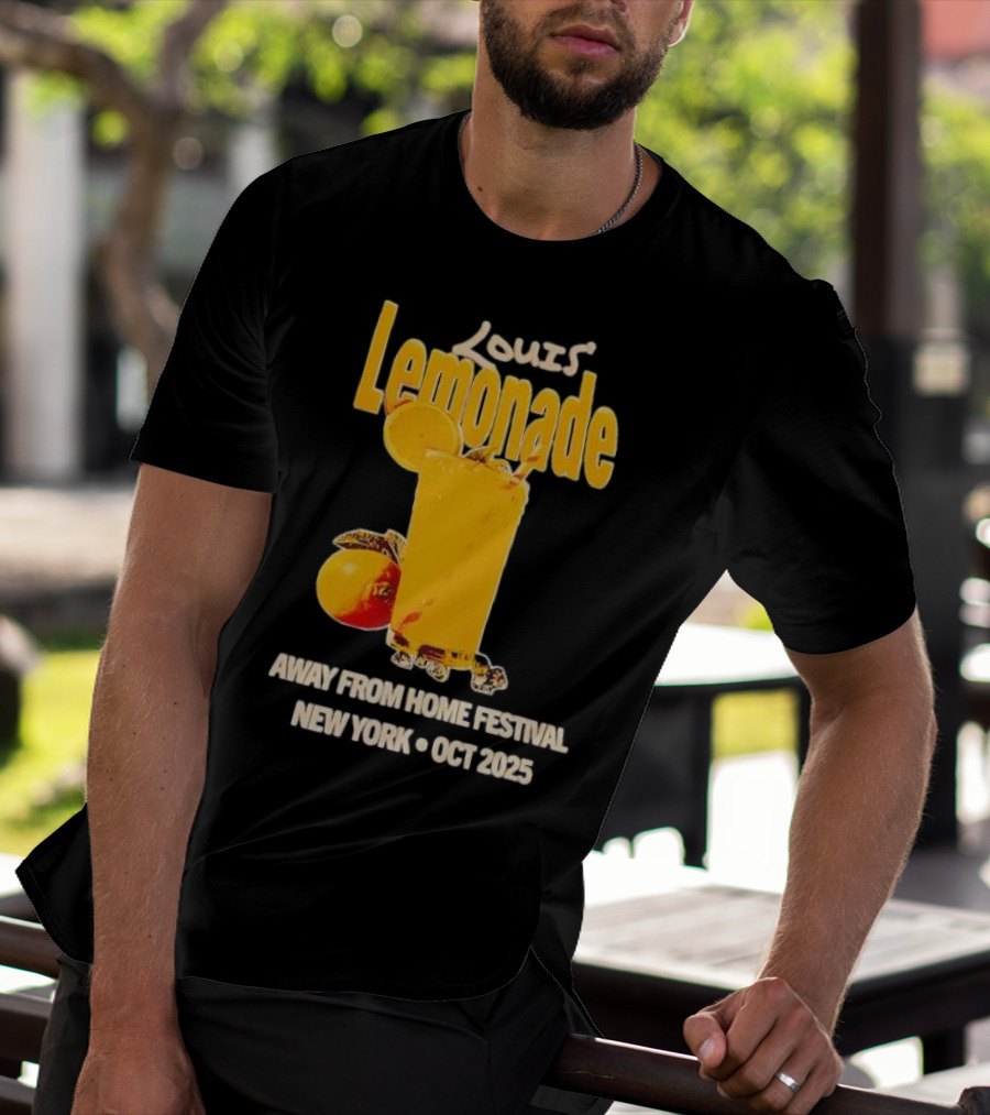 Louis’ Lemonade Away From Home Festival New York Oct 2025 T-Shirt
