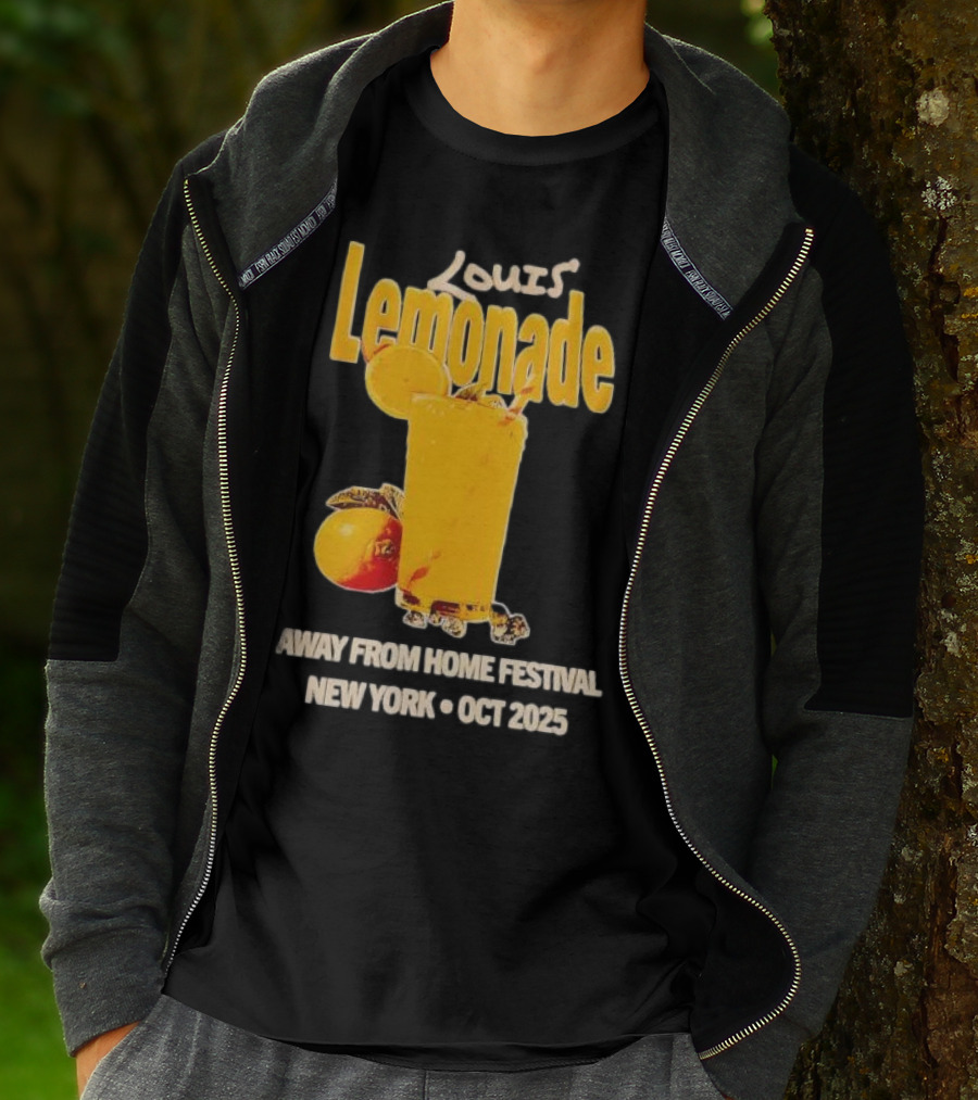 Louis’ Lemonade Away From Home Festival New York Oct 2025 T-Shirt