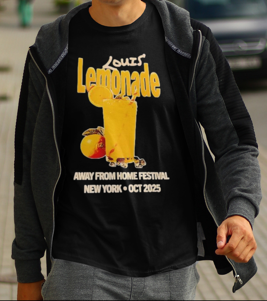 Louis’ Lemonade Away From Home Festival New York Oct 2025 T-Shirt