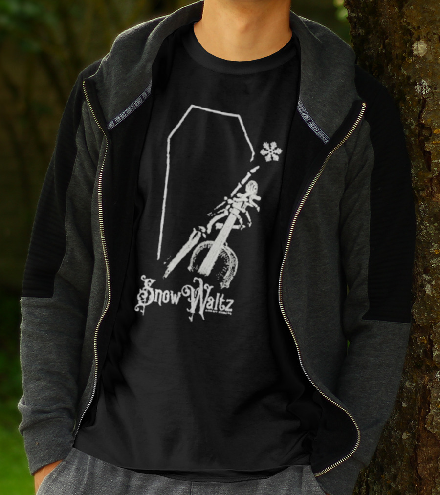 Lindsey Stirling Snow Waltz Coffin And Violin Snowflake T-Shirt