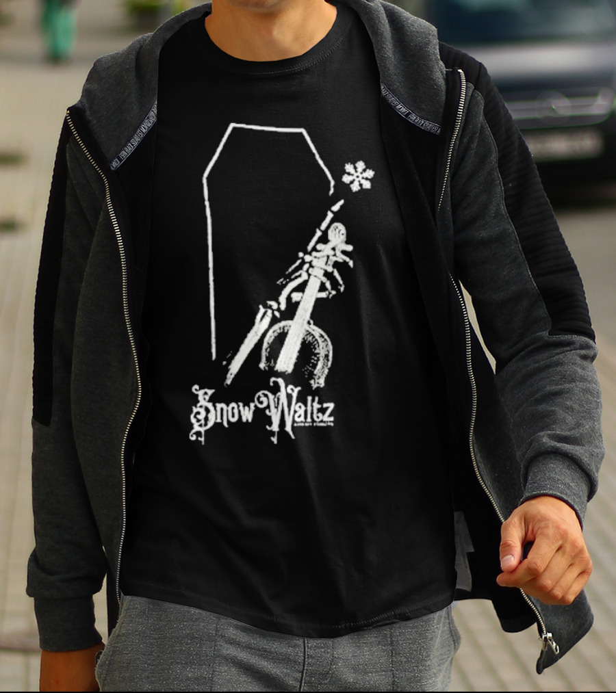 Lindsey Stirling Snow Waltz Coffin And Violin Snowflake T-Shirt